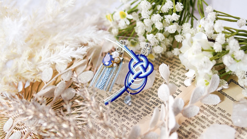 原神« 神里綾人 »イメージ イヤリング(ピアス変更可)