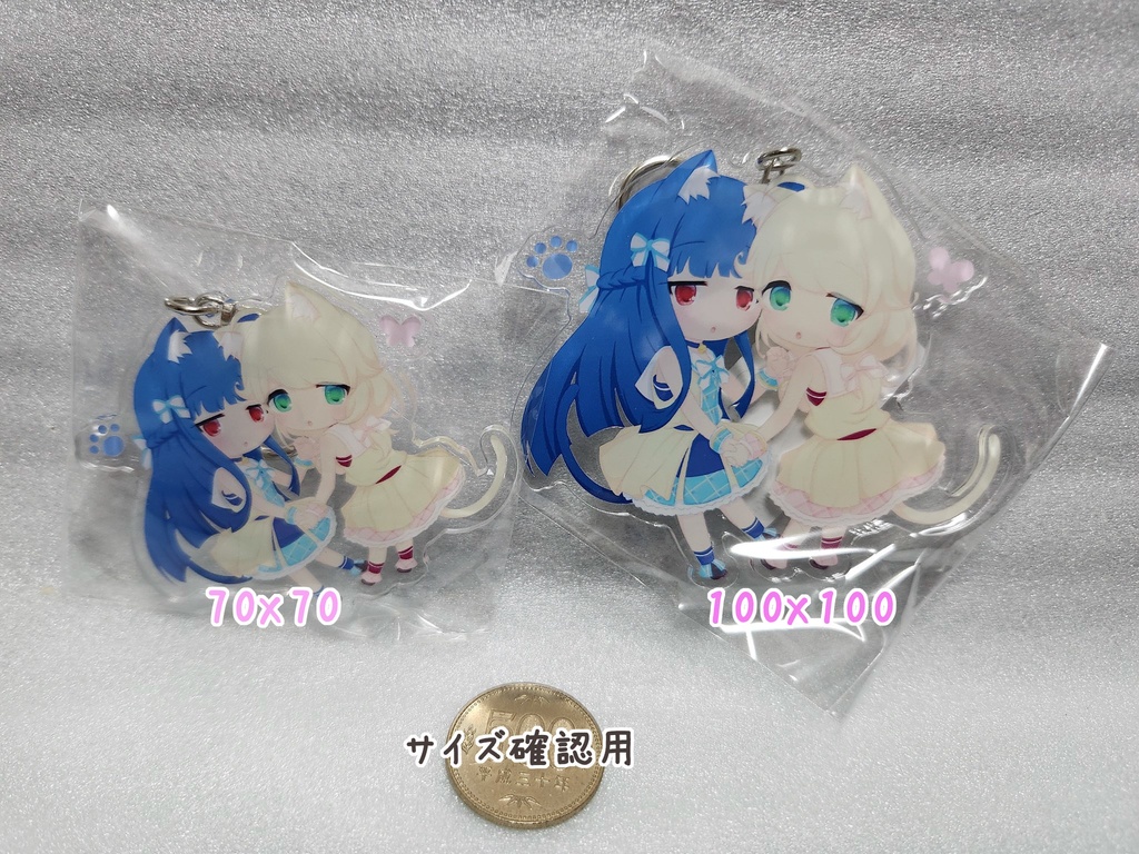 ゆきこずアクキー(コーティングあり版)