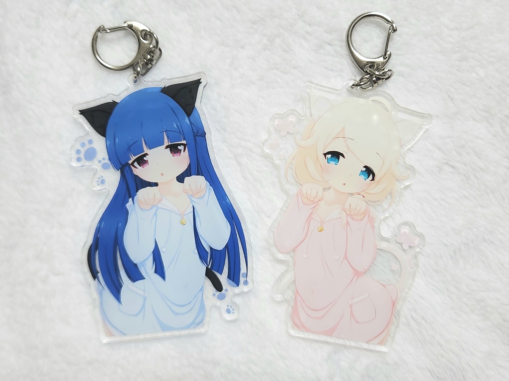 🐈❄️猫耳雪美アクキー❄️🐈