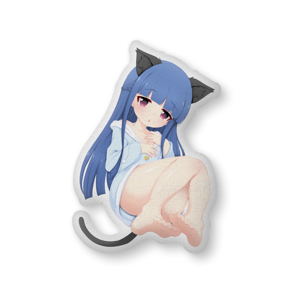 🐈❄️猫耳雪美ふかふかクッション❄️🐈