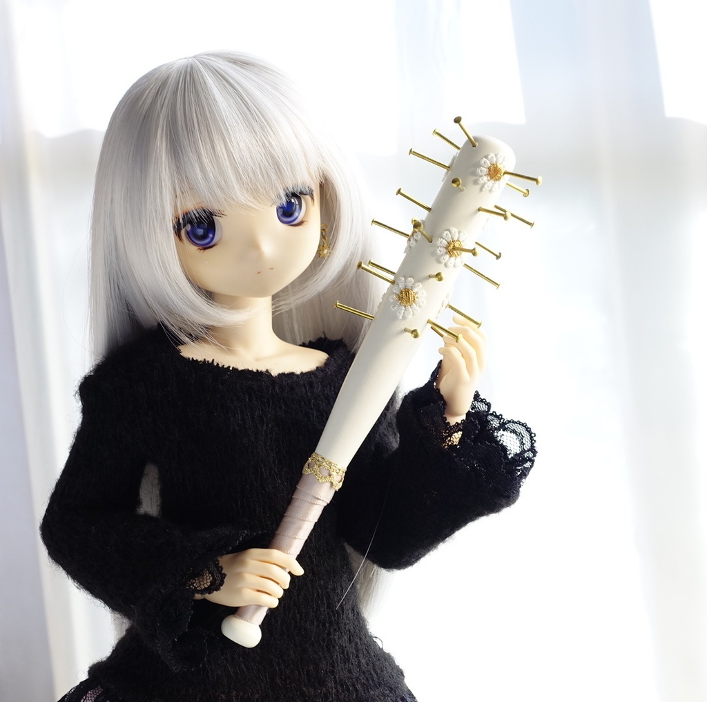 18cm・大人のフローラル釘バット