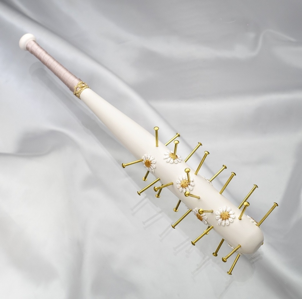 24cm・大人のフローラル釘バット