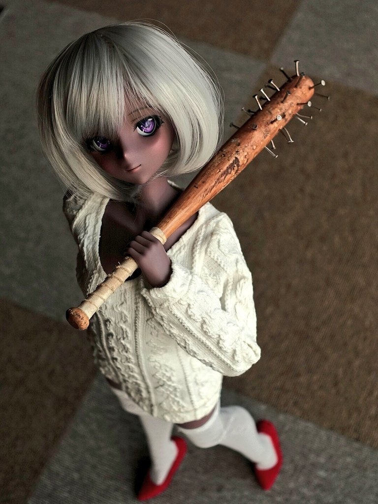 24cm・ダメージ釘バット