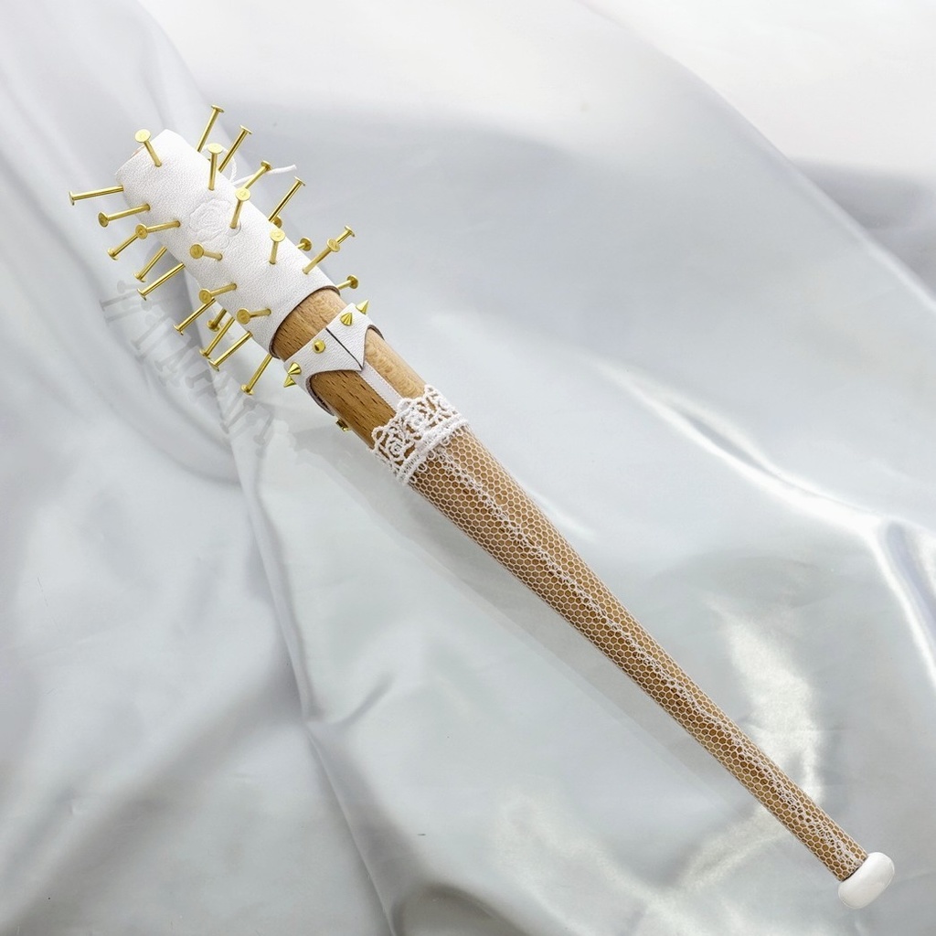 24cm・フローラル釘バット【ハードコア】