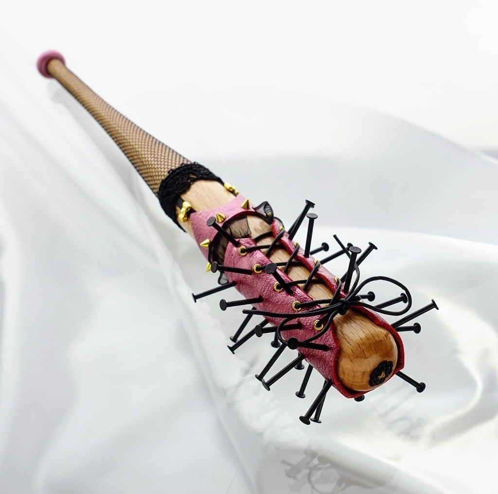 24cm・フローラル釘バット【ハードコア】