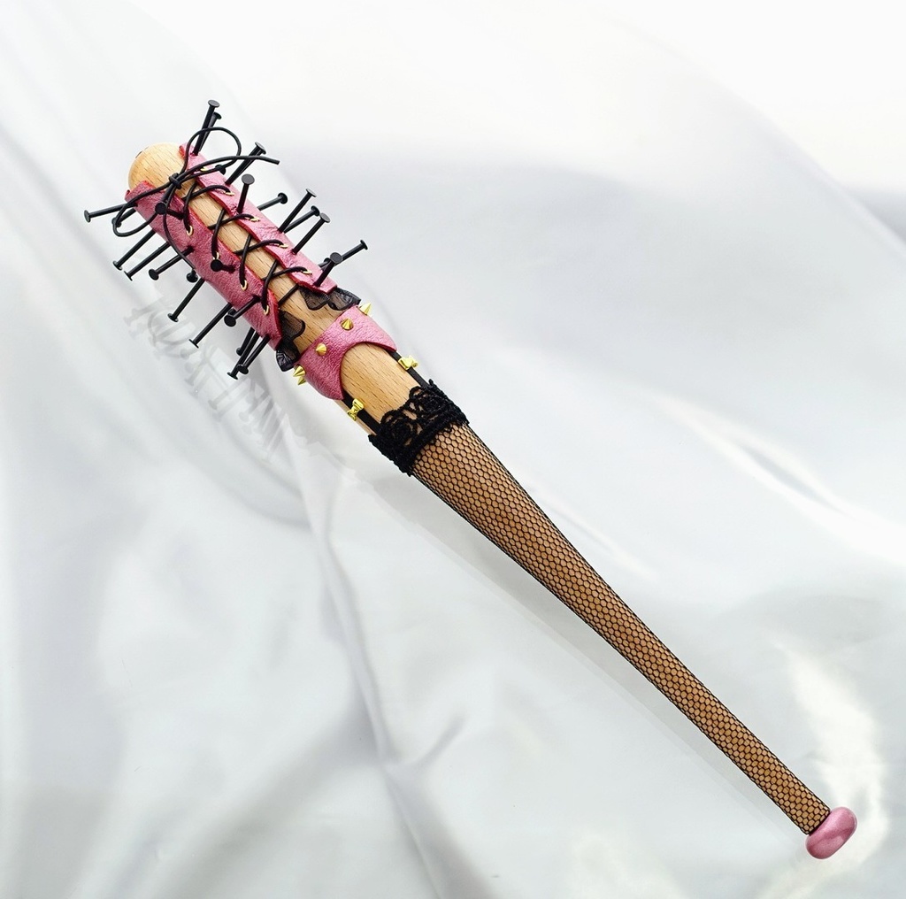 24cm・フローラル釘バット【ハードコア】