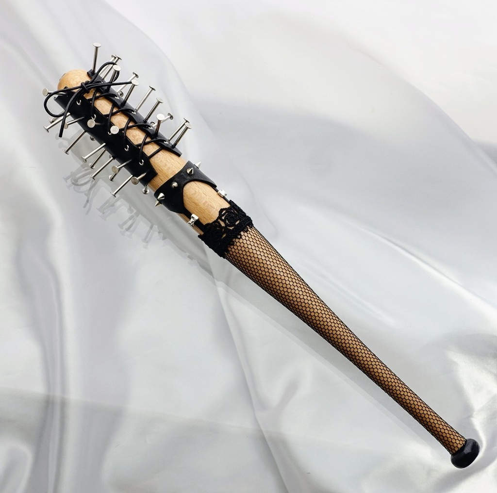 24cm・フローラル釘バット【ハードコア】