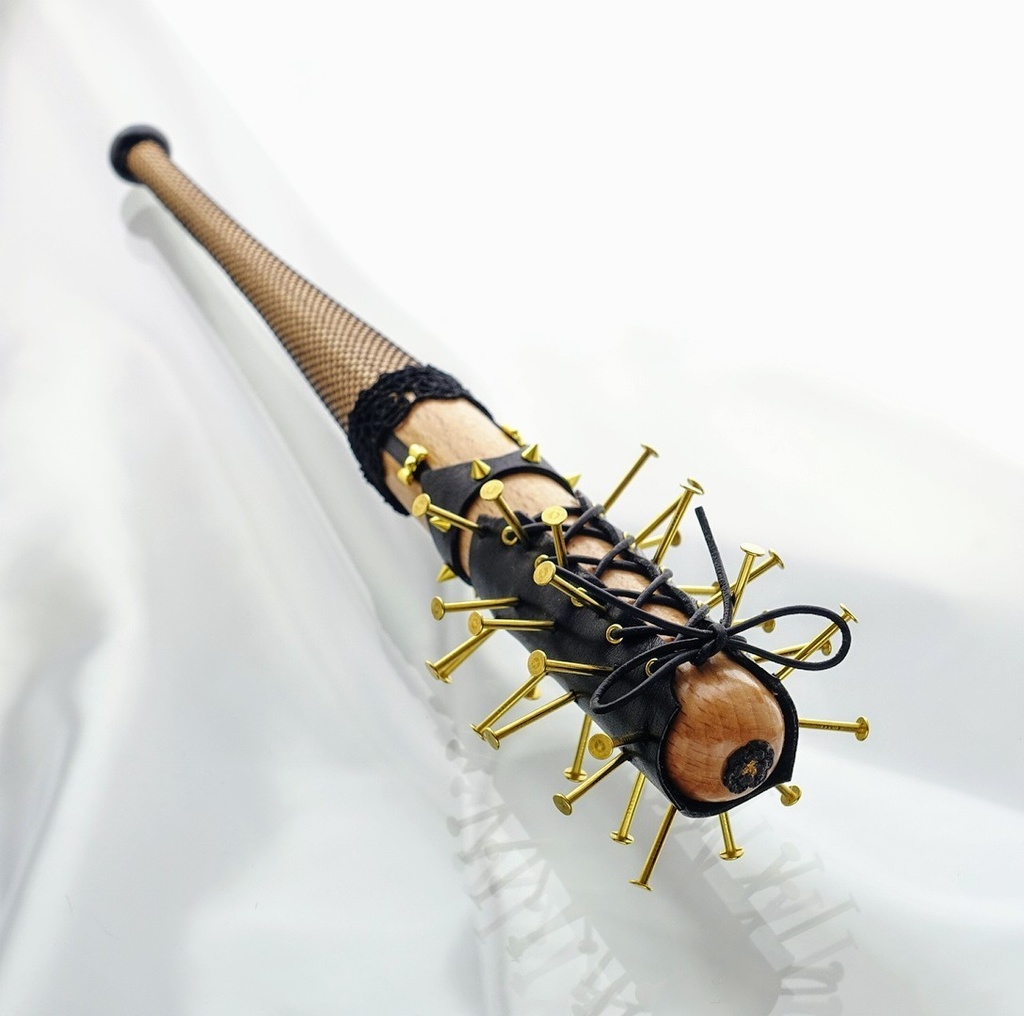 24cm・フローラル釘バット【ハードコア】