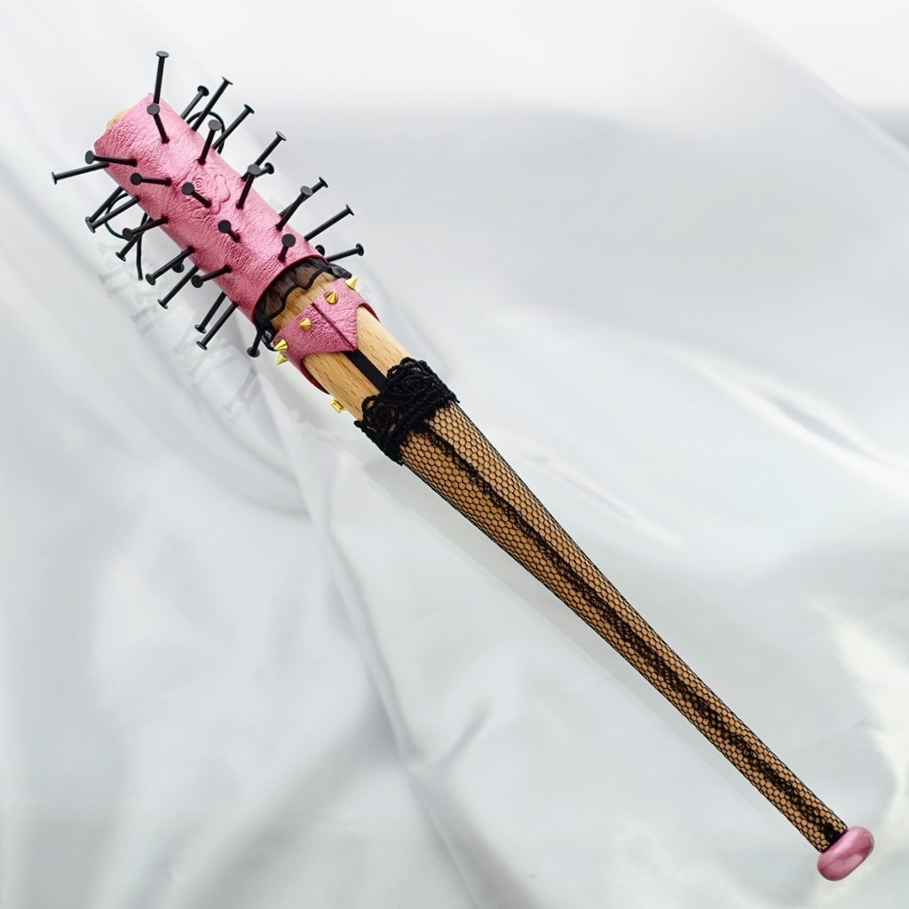 24cm・フローラル釘バット【ハードコア】