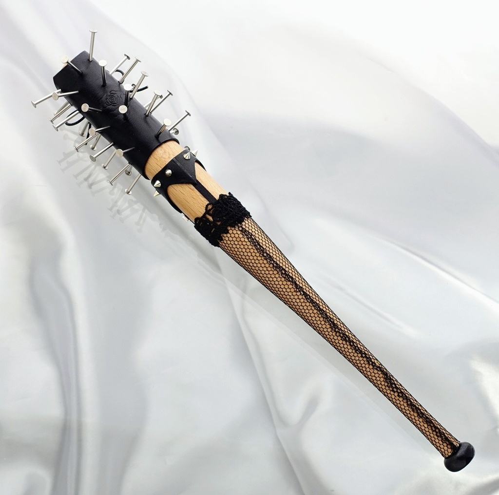 24cm・フローラル釘バット【ハードコア】