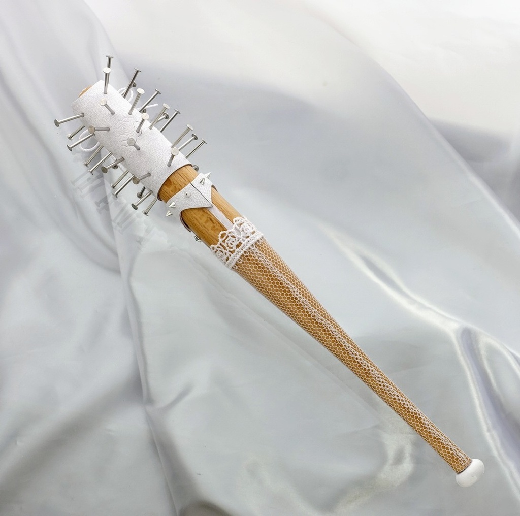 24cm・フローラル釘バット【ハードコア】