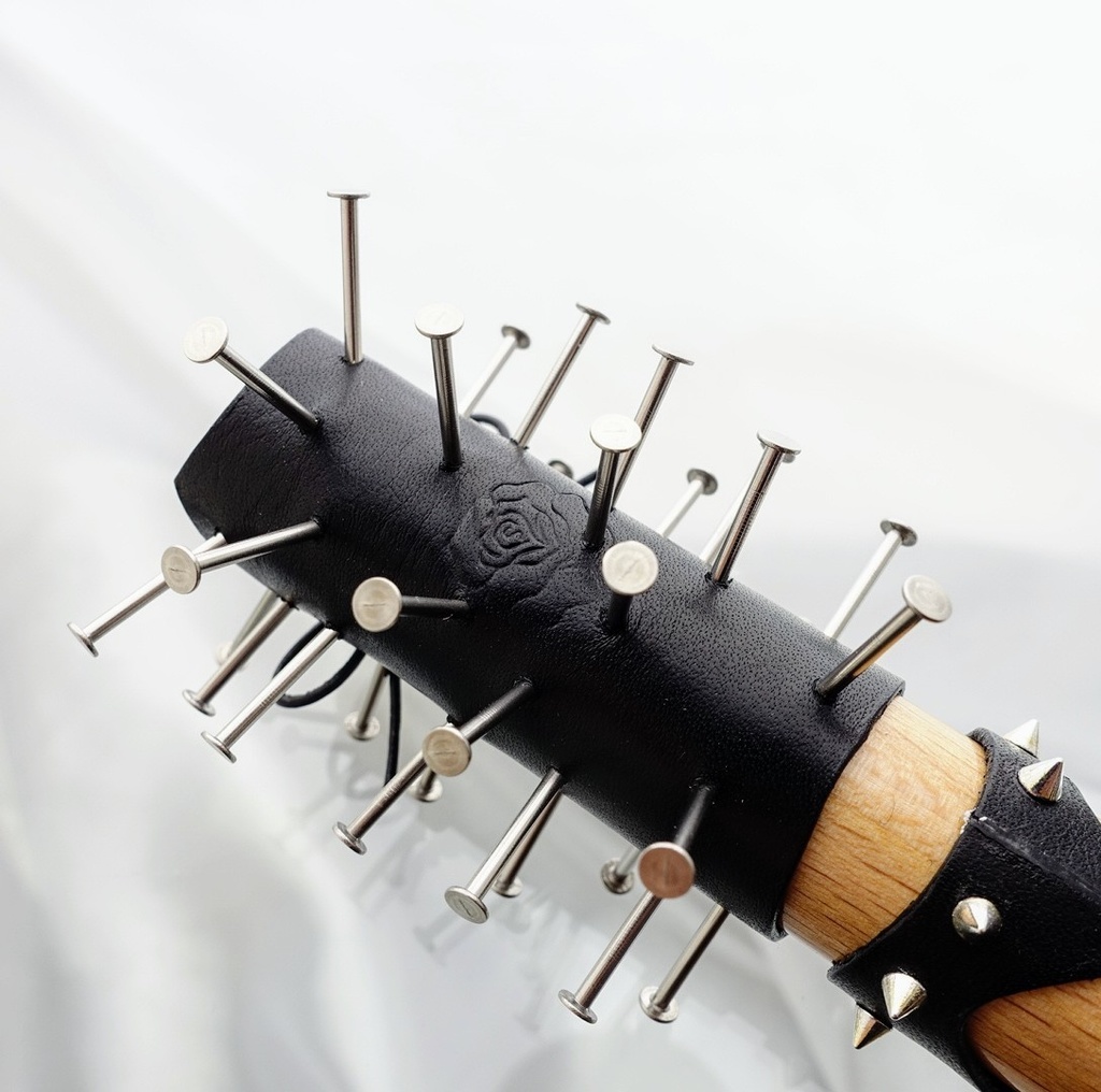 24cm・フローラル釘バット【ハードコア】