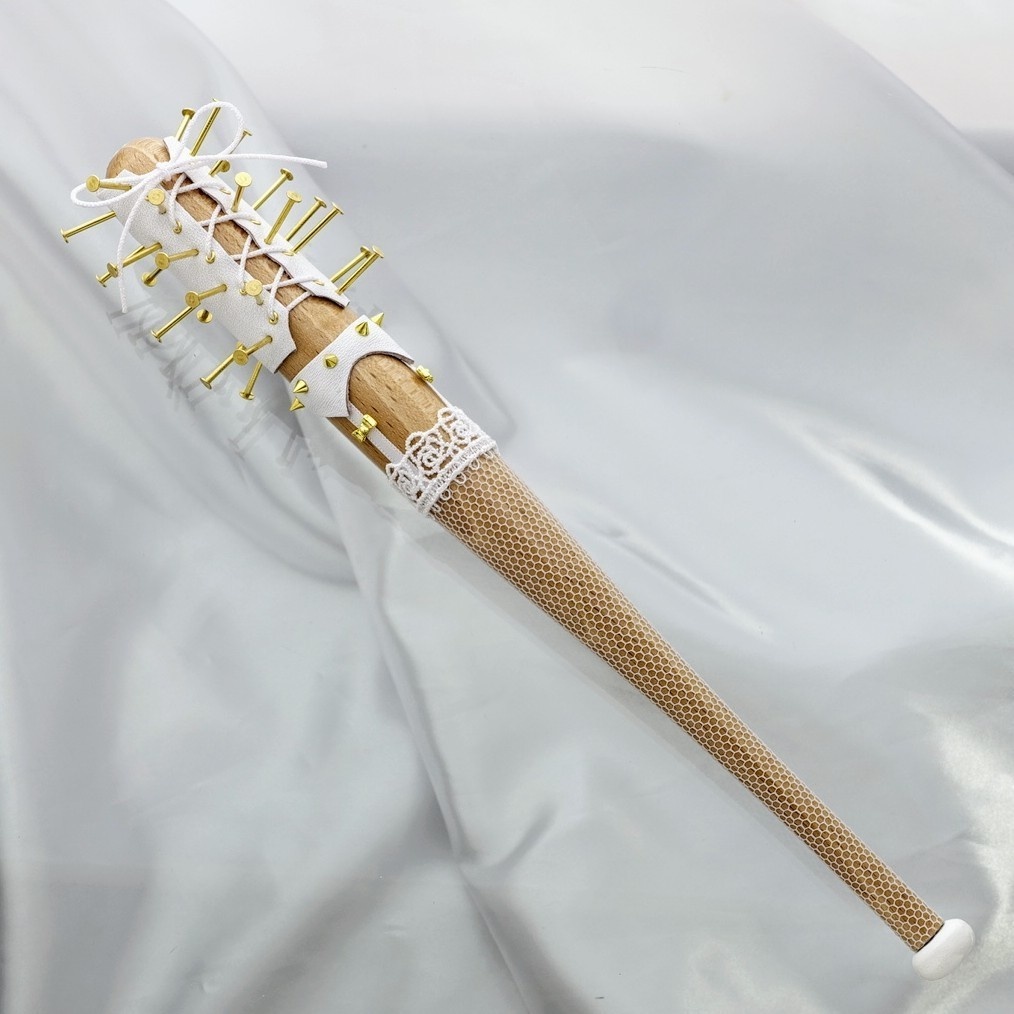 24cm・フローラル釘バット【ハードコア】