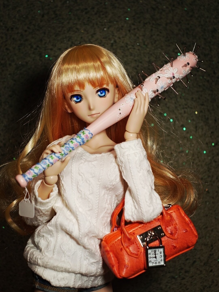 24cm・フローラル釘バット
