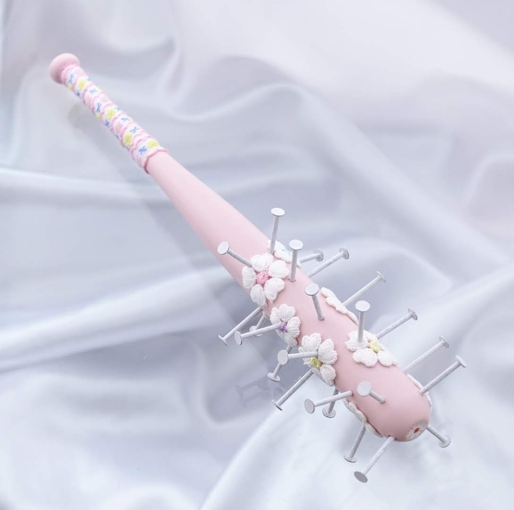 24cm・フローラル釘バット