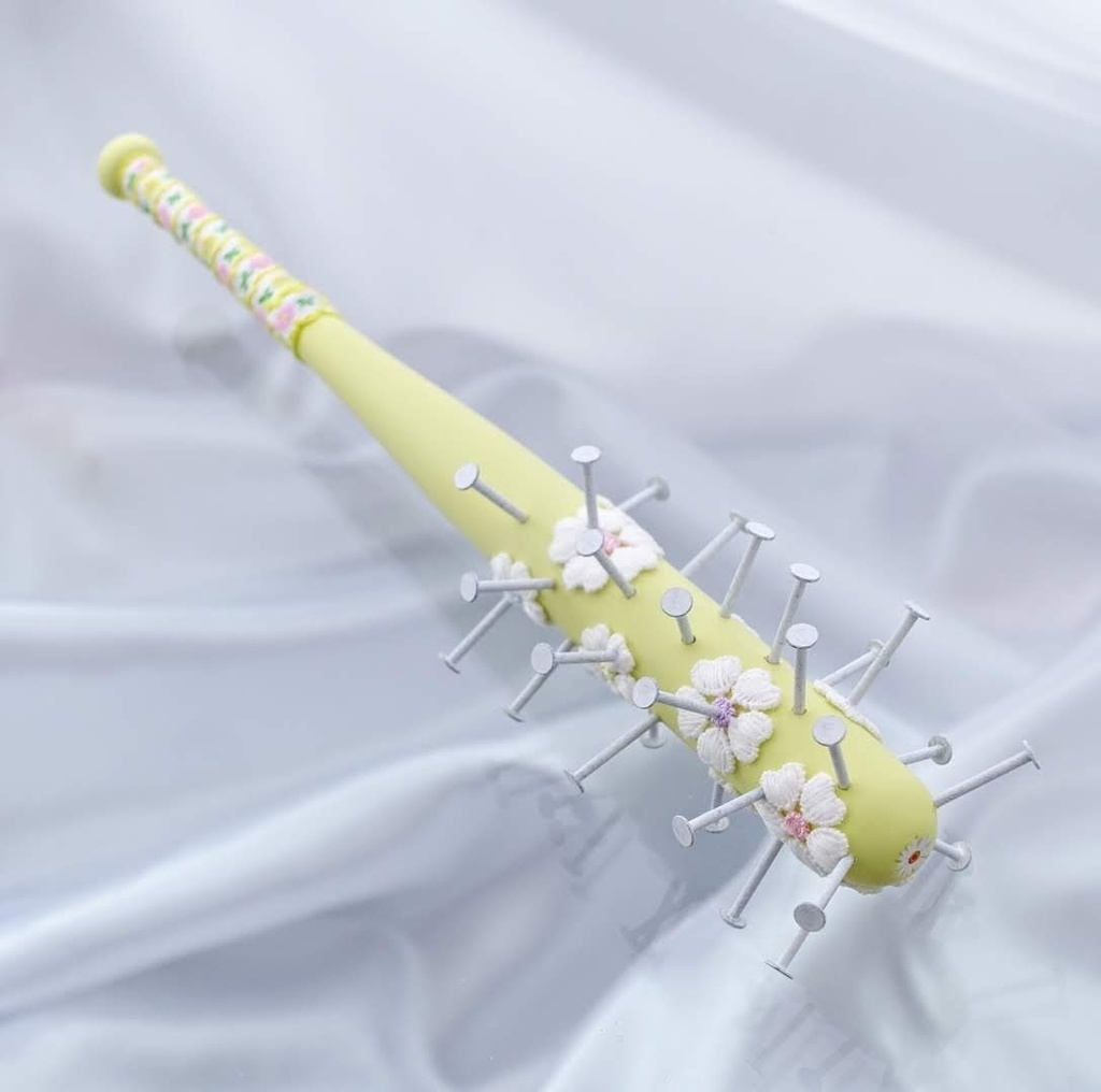 24cm・フローラル釘バット
