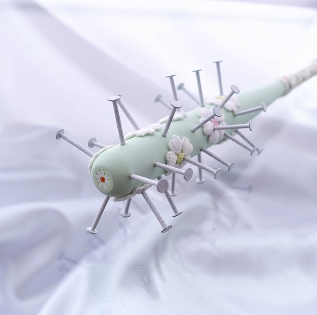 24cm・フローラル釘バット