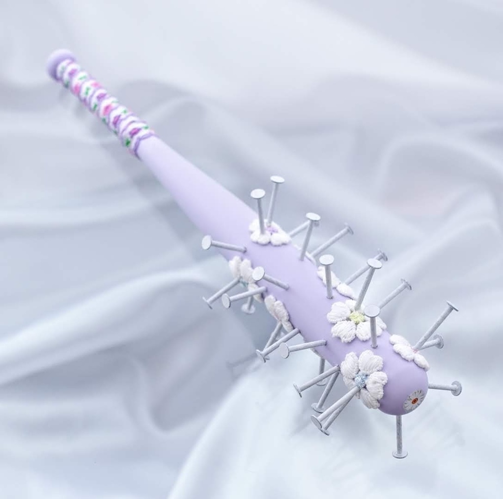 24cm・フローラル釘バット