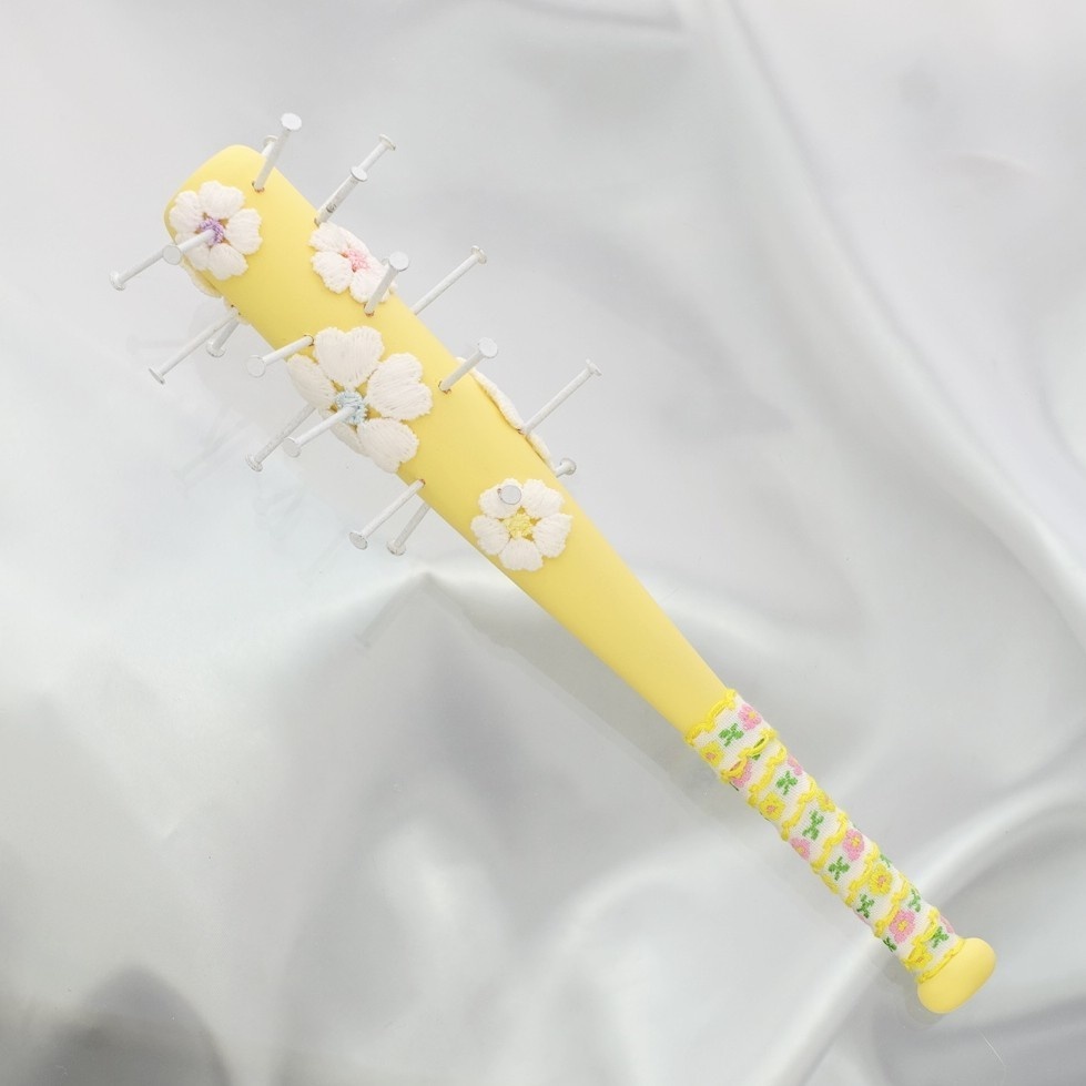 18cm・フローラル釘バット