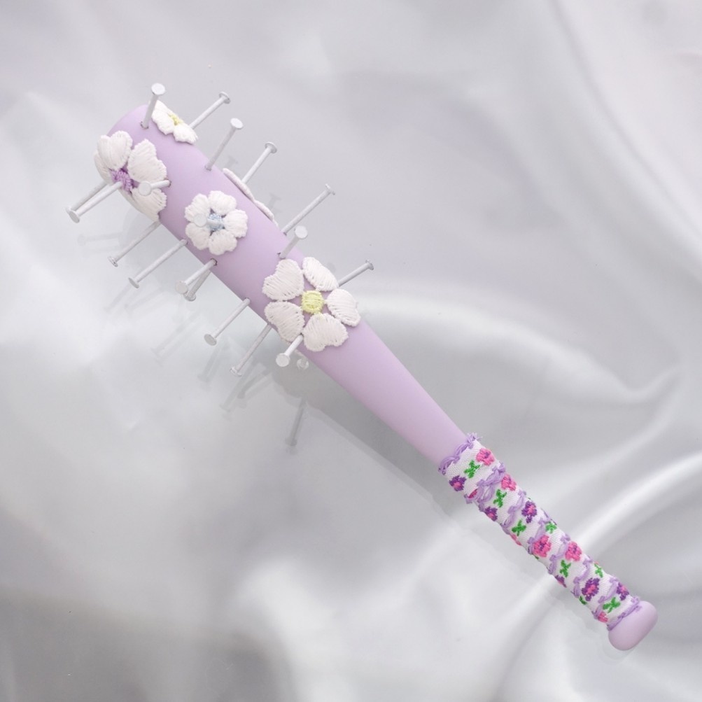 18cm・フローラル釘バット