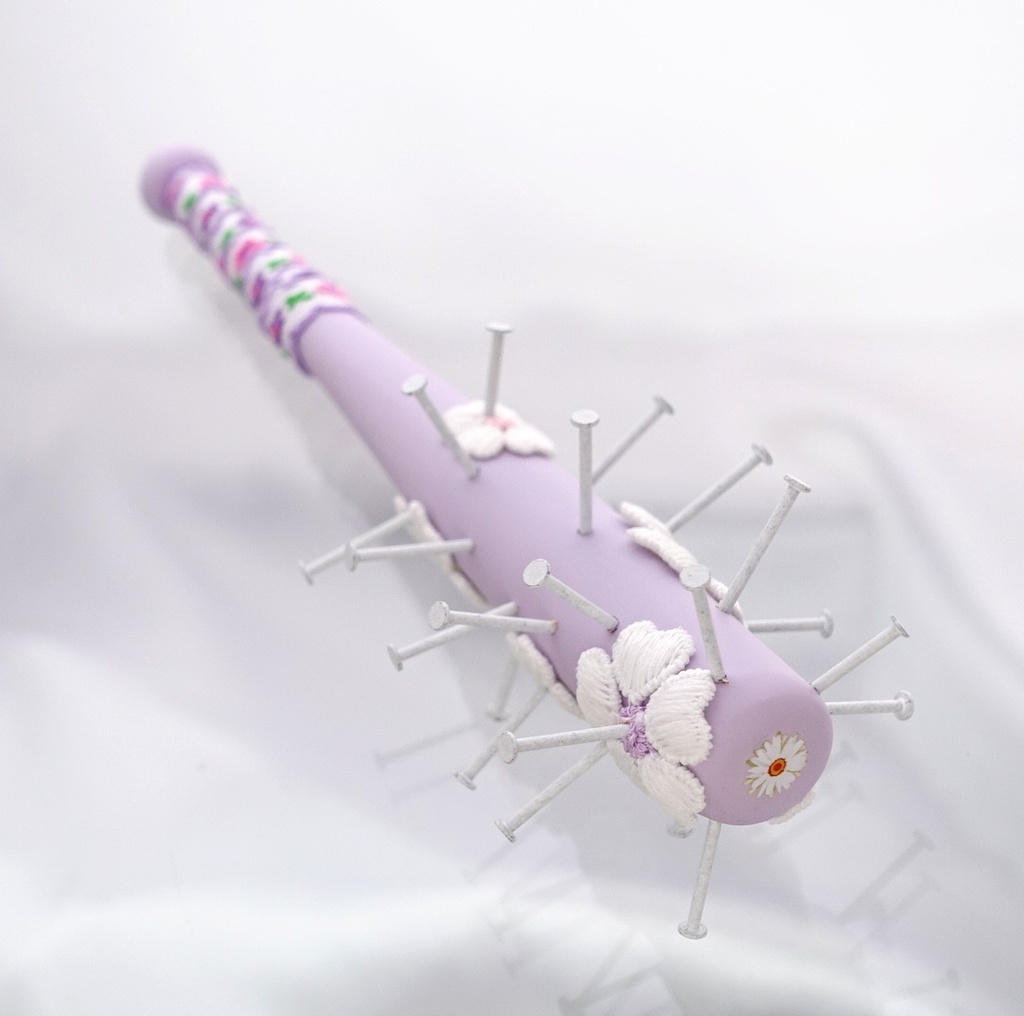 18cm・フローラル釘バット