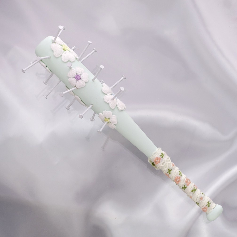 18cm・フローラル釘バット