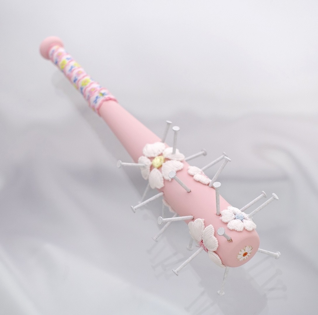 18cm・フローラル釘バット