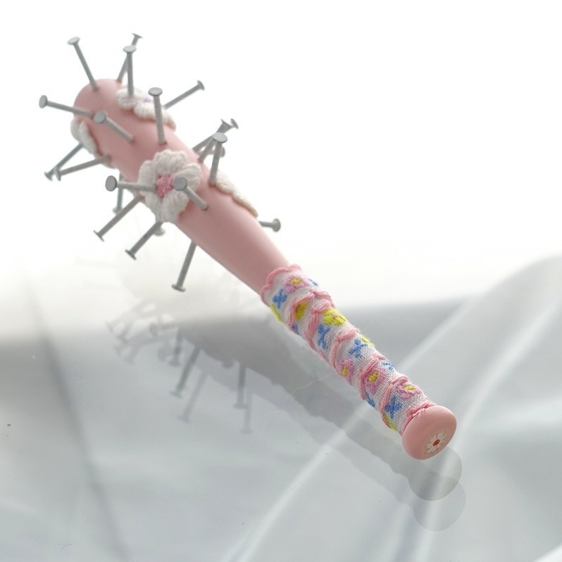 12cm・フローラル釘バット