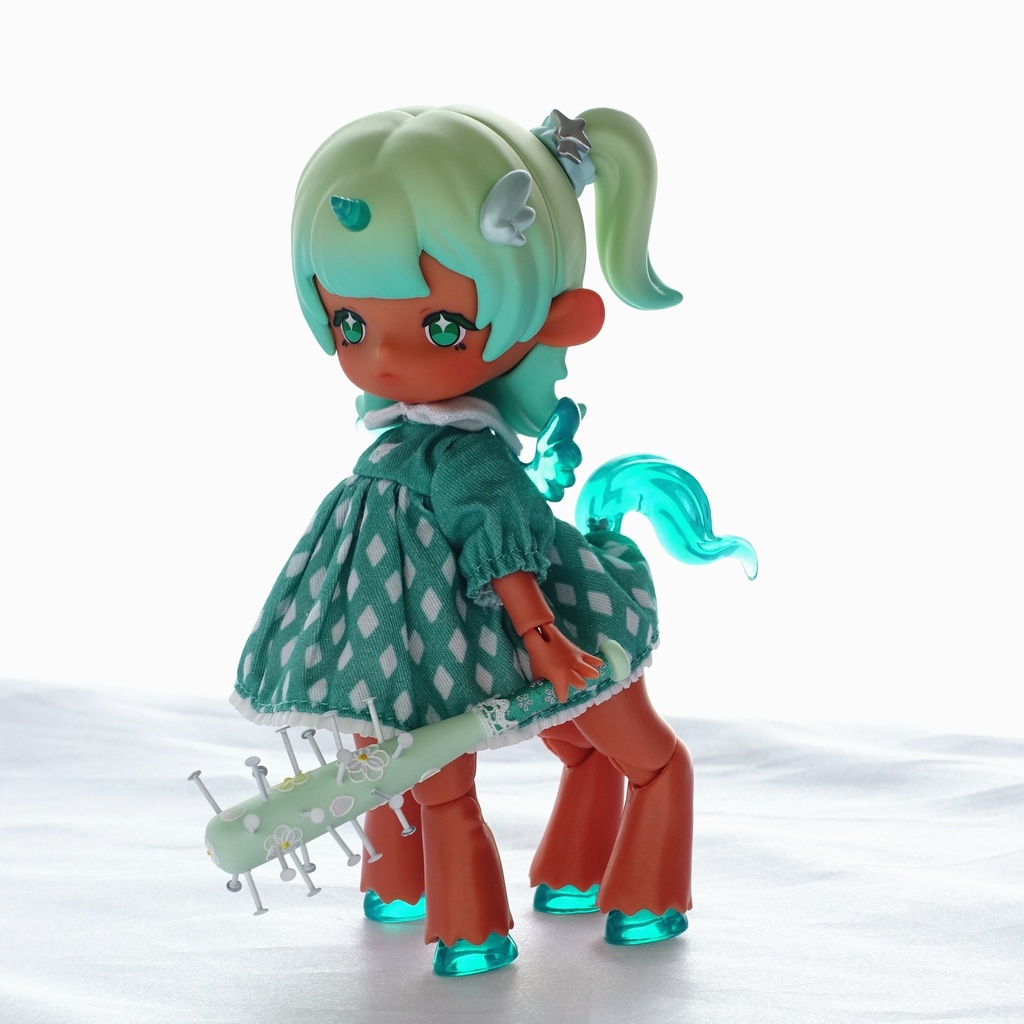 7cm・フローラル釘バット