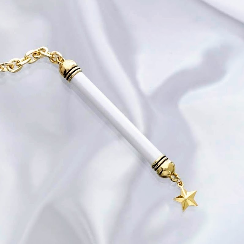 Φ3.5cm・シャイニーモーニングスター・長鎖 短柄