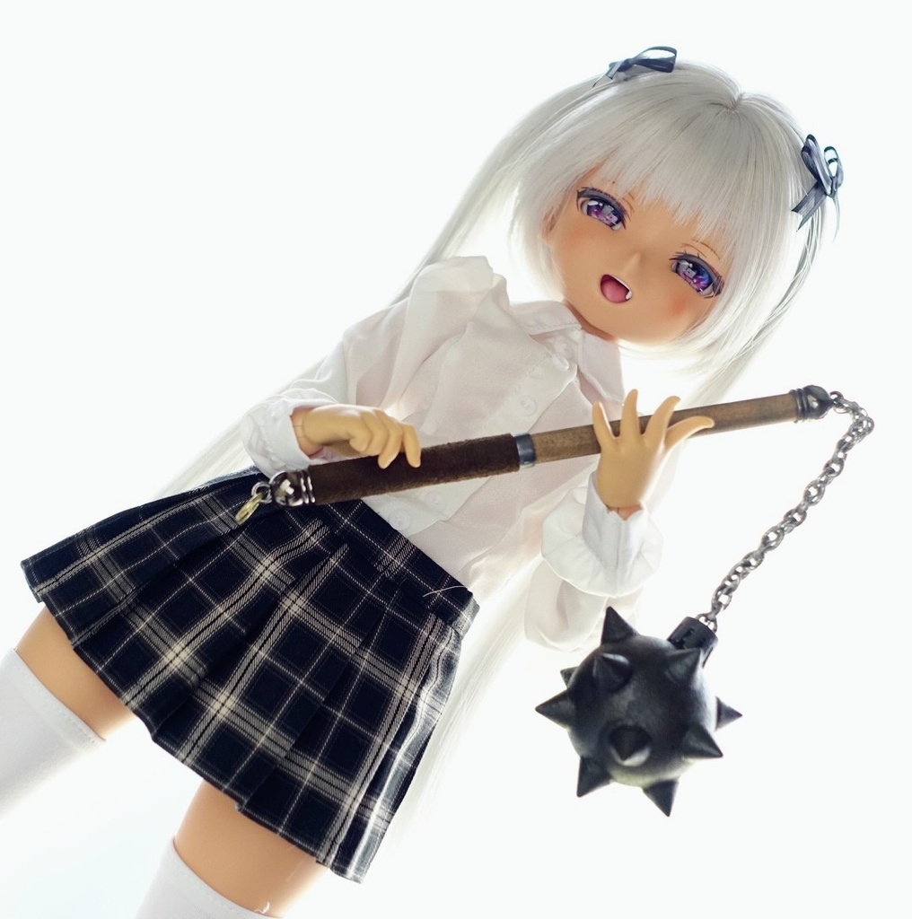 Φ4cm・モーニングスター・短鎖 長柄(ワイヤー入り)