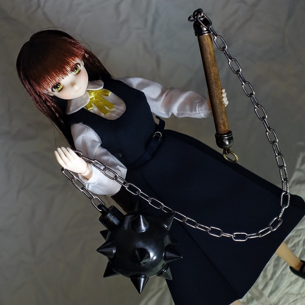 Φ4cm・モーニングスター・長鎖 短柄