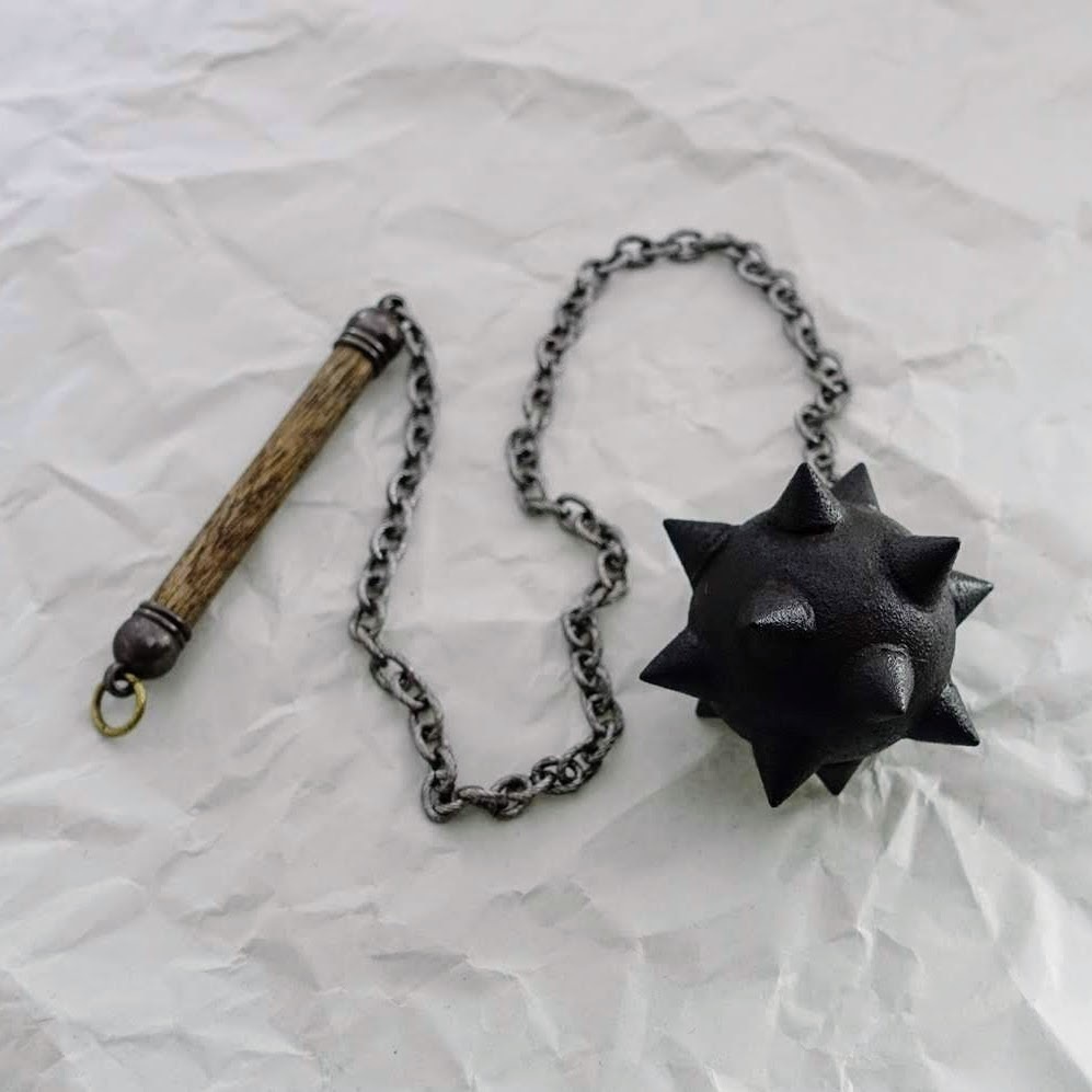 Φ4cm・モーニングスター・長鎖 短柄