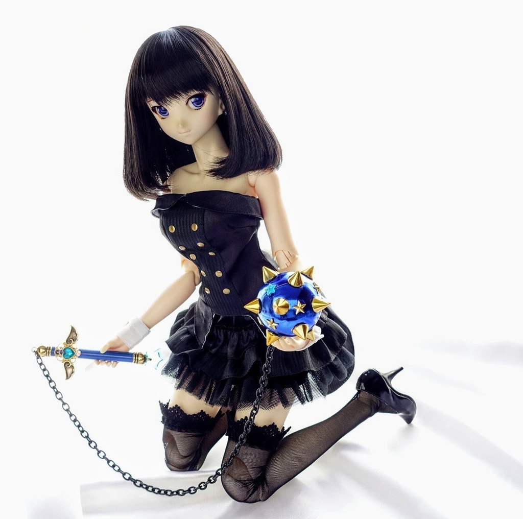 Φ4cm・魔女っ子モーニングスター(闇)