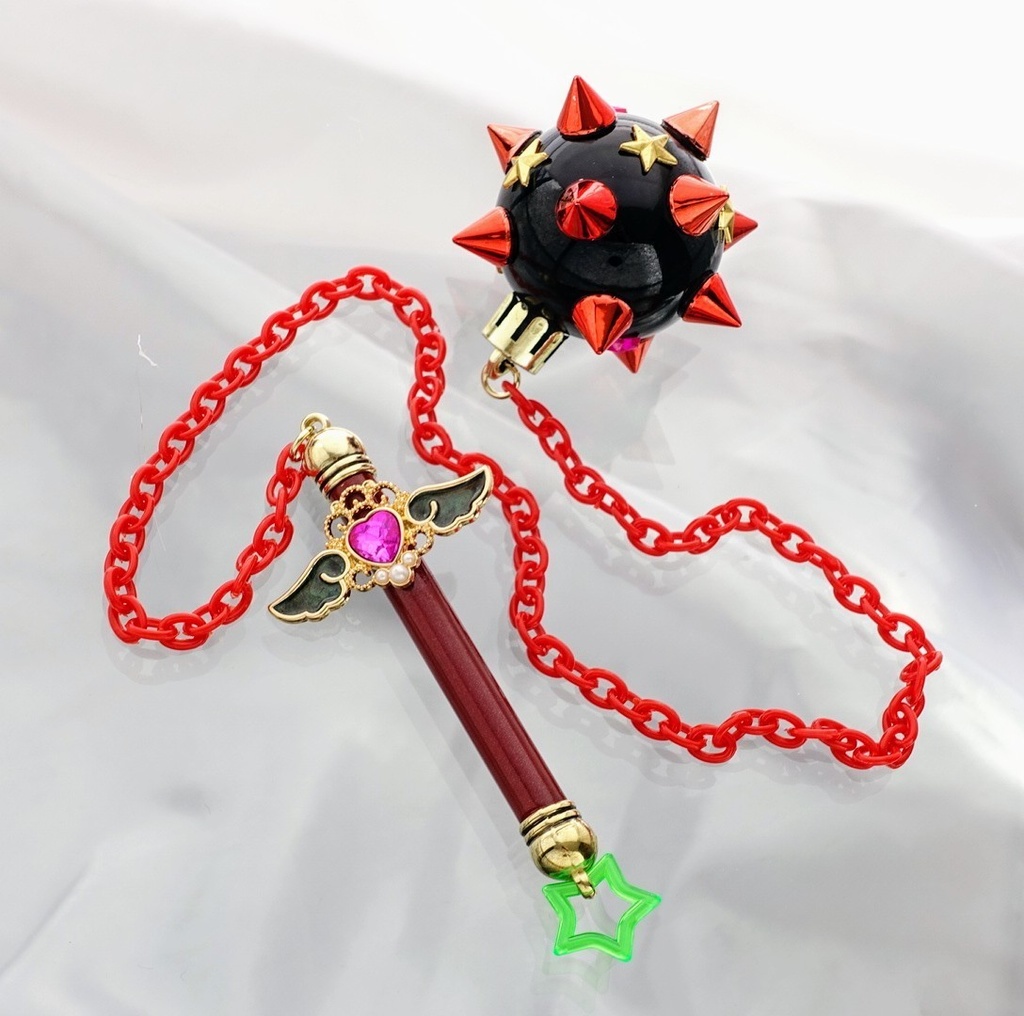 Φ4cm・魔女っ子モーニングスター(闇)