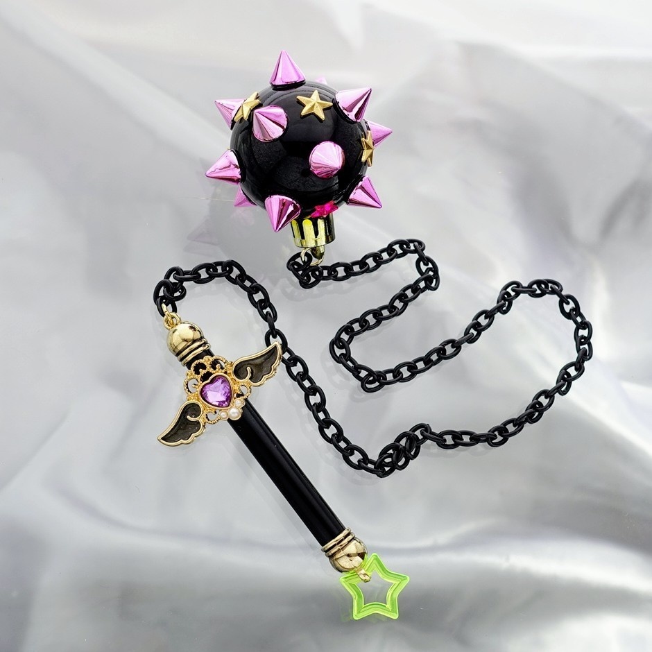 Φ4cm・魔女っ子モーニングスター(闇)