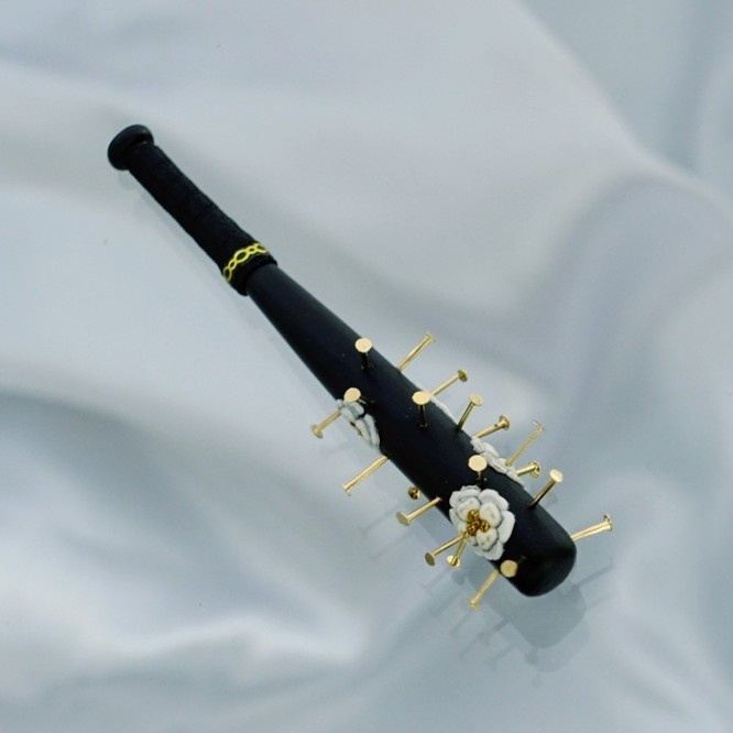 7cm・大人のフローラル釘バット