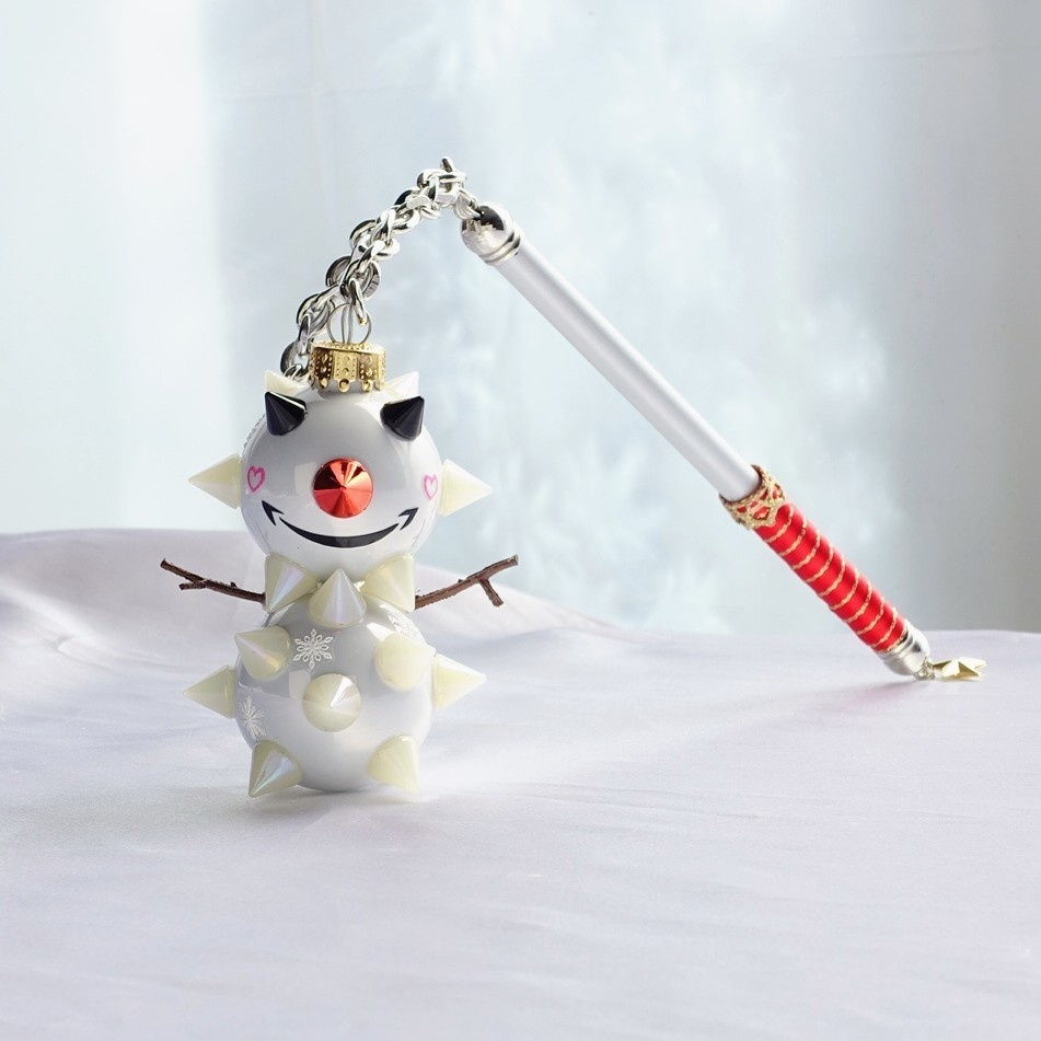 Φ3.5cm・雪だるまのモーニングスター