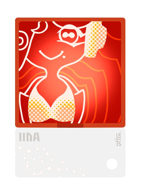 カラーチップ風アクキー(イイダ)