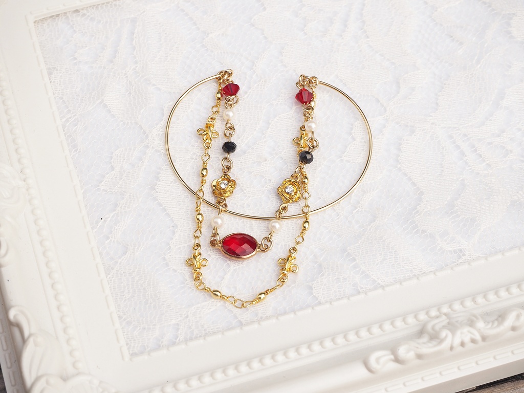 オペレッタイメージ三連ブレスレット