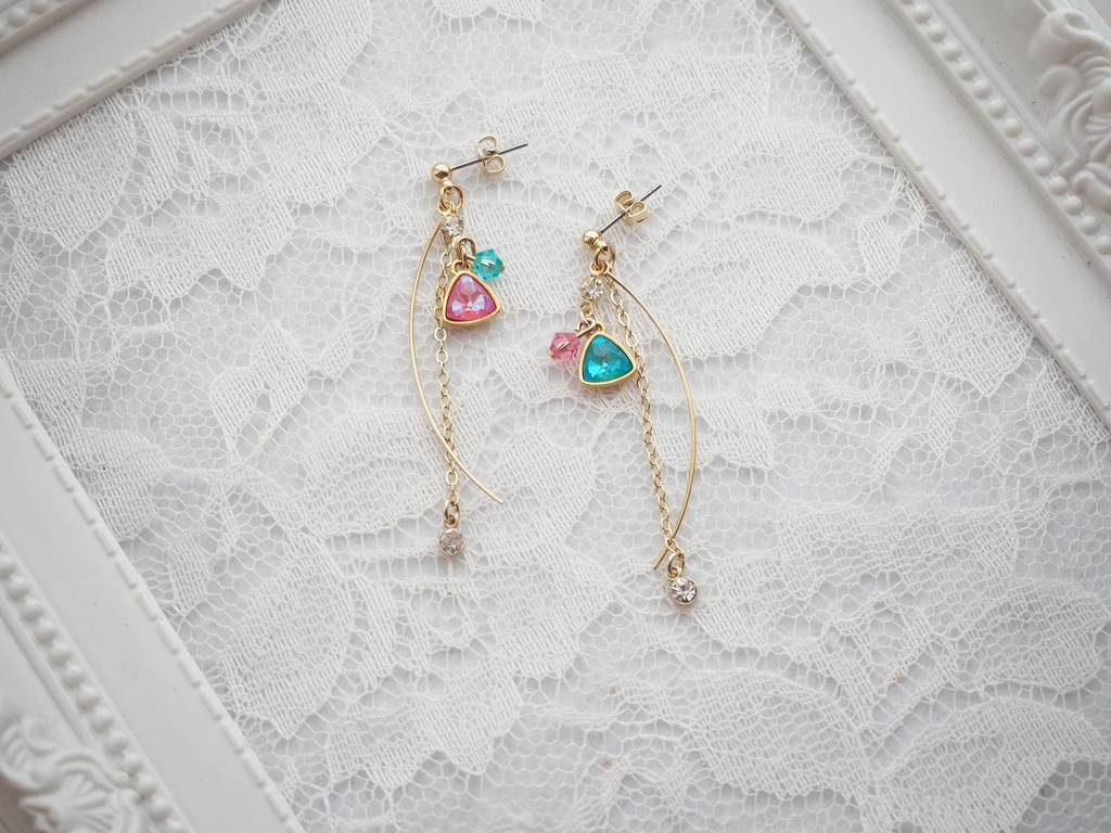 2winkイメージのロングピアス＆イヤリング