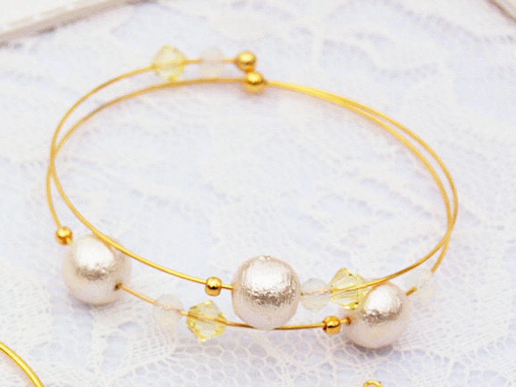 fineイメージ二連バングル