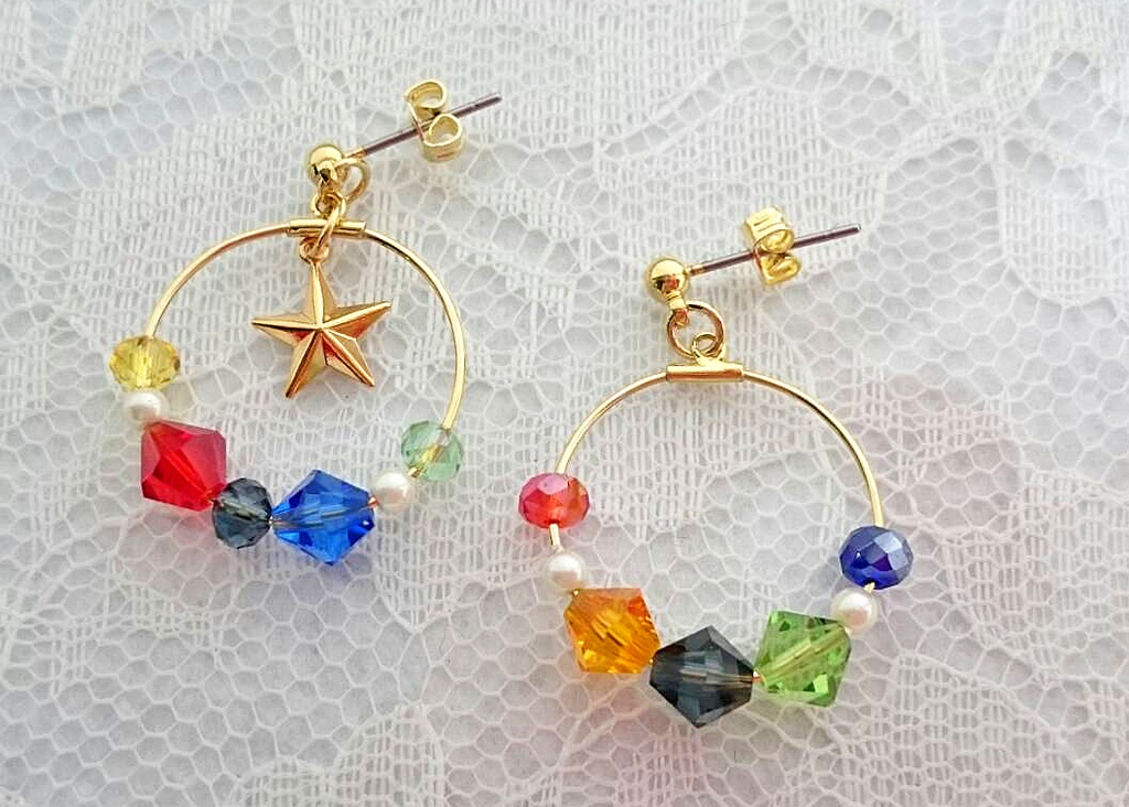 流星隊イメージピアス(イヤリング)