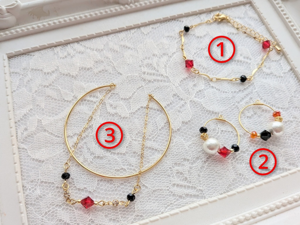 紅月イメージアクセサリー