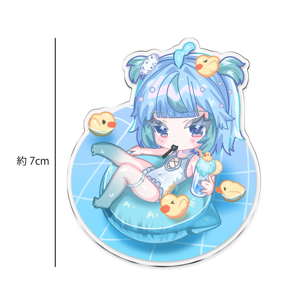 水面アクキー