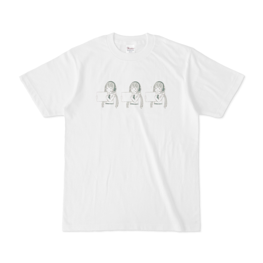 える娘 / Tシャツ白３