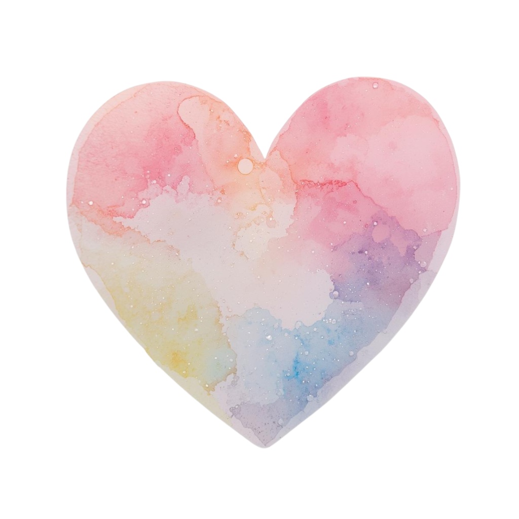 【ゆめかわリボン】シャボン玉風クリップアート - 10点セット(PNG背景透過)