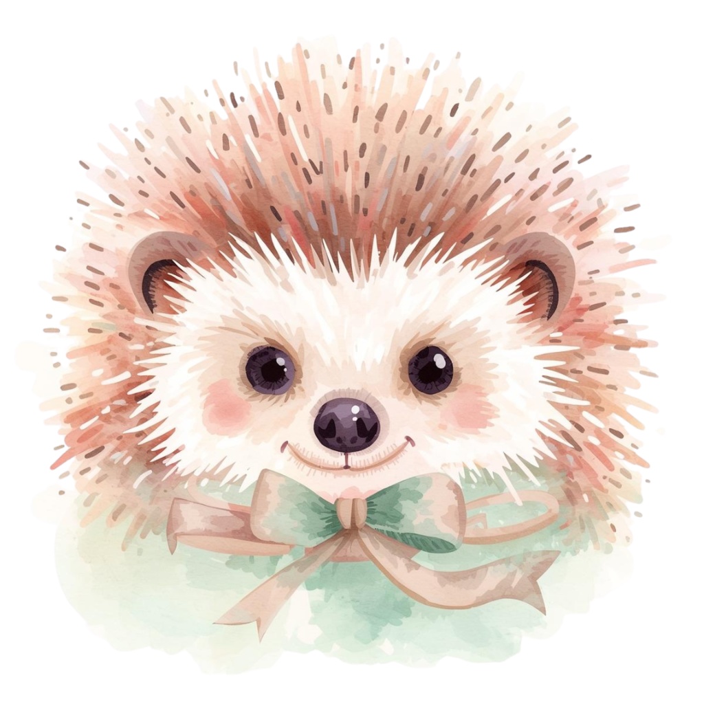 【可愛い小動物】テディベア風クリップアート - 13点セット(PNG背景透過)