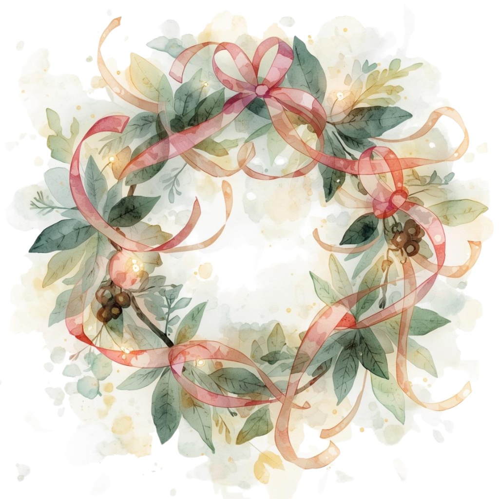 【クリスマス小物】クリップアート - 13点セット(PNG背景透過)