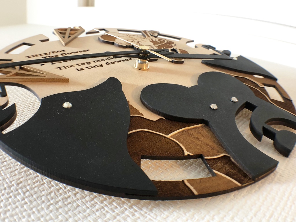 木製掛け時計【ナズーリン】